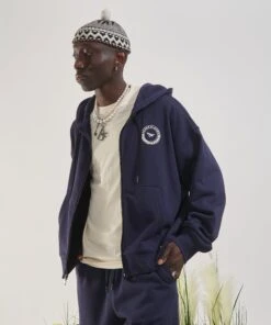 First Class Relaxed Fleece Zip Up Hoodie 10 First Class Relaxed Fleece Zip Up Hoodie -Paper Plane Shop 310057NGHTSHFTNVY 7 300b87a6 1f3b 45c5 9754 87f21b7d3ce6 2