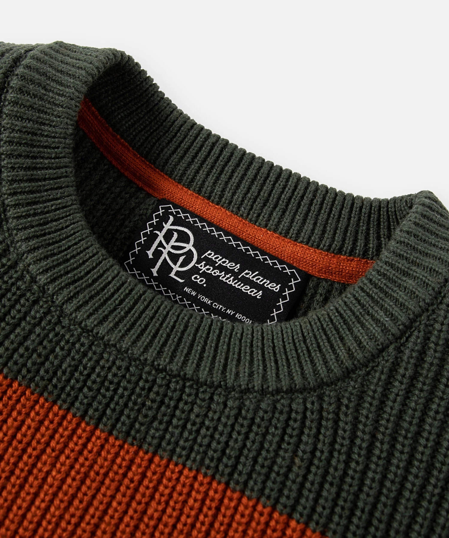 Striped Crewneck Sweater 4 Striped Crewneck Sweater - Image 4