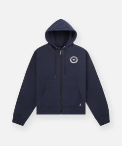 First Class Relaxed Fleece Zip Up Hoodie