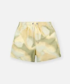 Relaxed Airbrush Camo Short