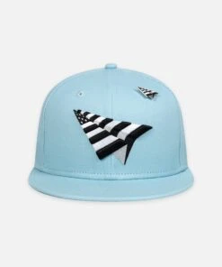 Powder Blue Crown 9Fifty Snapback Hat