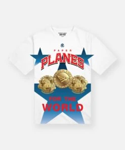 Paper Plane Shop 17 Planes Gold Medal Tee