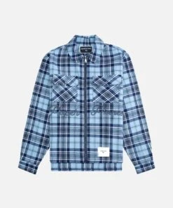 Continental Flannel Shirt Jacket
