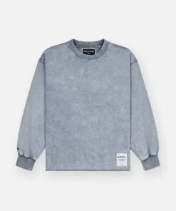 Snow Wash Open Bottom Crewneck -Paper Plane Shop Paperplanes6787ea92a4f8396787ea92a56c2.435797576787ea92a56c2
