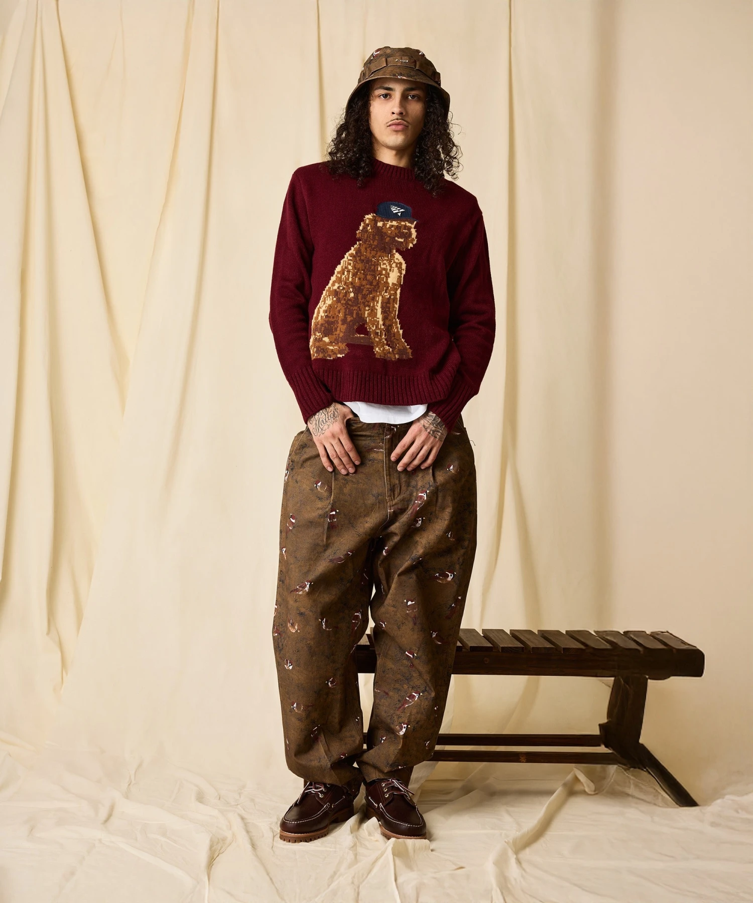 Jammie Holmes X Planes Peace Of Mind Slouch Pant 2 Jammie Holmes X Planes Peace Of Mind Slouch Pant - Image 2