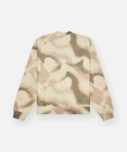 Airbrushed Camo Crewneck -Paper Plane Shop Paperplanes678a83536766d8678a835367925.96628143678a835367925