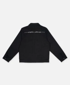 Paper Planes Canvas Script Work Jacket